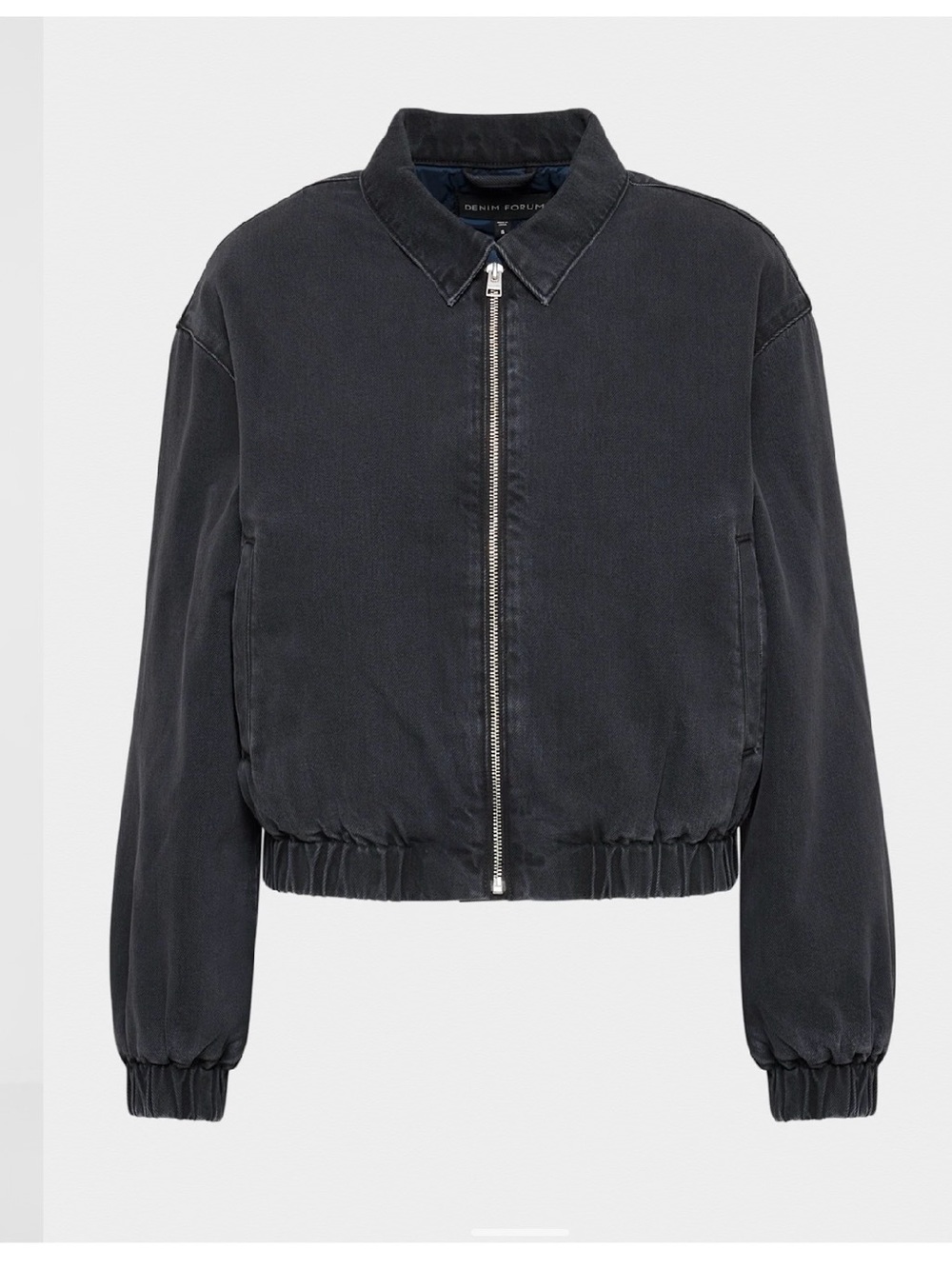 Aritzia Denim Forum bomber jacket